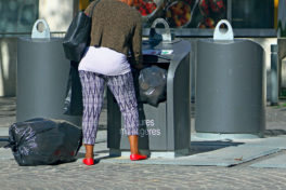 Coronavirus - Appliquez les gestes barrières après avoir déposé vos déchets aussi !