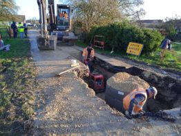 Travaux à Bois-de-Haye