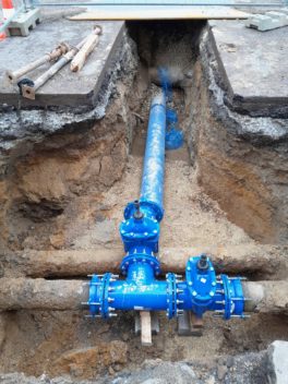 Toul : renouvellement d'une conduite d'eau potable