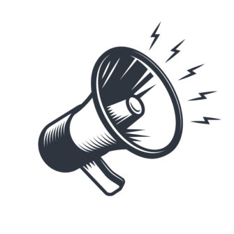 illustrationn-of-megaphone