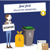 Fêtes de fin d'année : collectes reportées