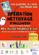 Opération nettoyage d'Halloween