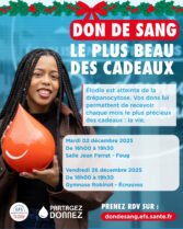 Prochaines collectes de sang