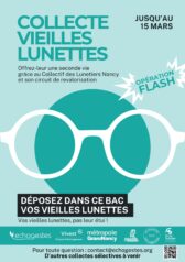 Prolongation jusqu'au 31 mai - Collecte de vieilles lunettes